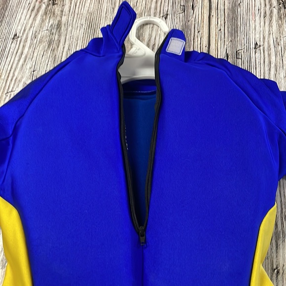 Speedo Kids' UPF 50+ Begin to Swim Thermal
Swimsuit Wetsuit Unisex blue yellow - Picture 5 of 7